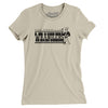 Amarillo Wranglers Hockey Women's T-Shirt-Soft Cream-Allegiant Goods Co. Vintage Sports Apparel