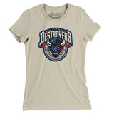 Buffalo Destroyers Arena Football Women's T-Shirt-Allegiant Goods Co. Vintage Sports Apparel