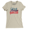 Rapid City Thrillers Basketball Women's T-Shirt-Soft Cream-Allegiant Goods Co. Vintage Sports Apparel