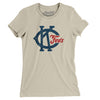 Kansas City Packers Baseball Women's T-Shirt-Soft Cream-Allegiant Goods Co. Vintage Sports Apparel