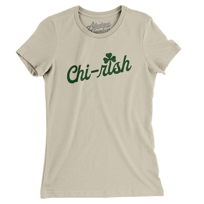 Chi-rish Women's T-Shirt-Soft Cream-Allegiant Goods Co. Vintage Sports Apparel