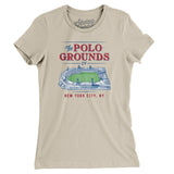 Polo Grounds Stadium Women's T-Shirt-Allegiant Goods Co. Vintage Sports Apparel