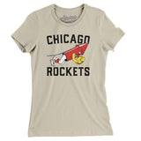 Chicago Rockets Football Women's T-Shirt-Allegiant Goods Co. Vintage Sports Apparel