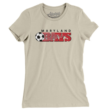 Maryland Bays Soccer Women's T-Shirt-Allegiant Goods Co. Vintage Sports Apparel
