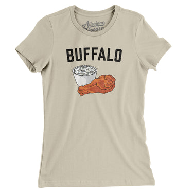 Buffalo Chicken Wings Women's T-Shirt-Allegiant Goods Co. Vintage Sports Apparel