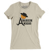 Anaheim Amigos Basketball Women's T-Shirt-Soft Cream-Allegiant Goods Co. Vintage Sports Apparel