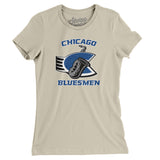 Chicago Bluesmen Roller Hockey Women's T-Shirt-Allegiant Goods Co. Vintage Sports Apparel