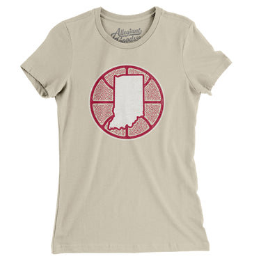 Indiana Basketball Women's T-Shirt-Allegiant Goods Co. Vintage Sports Apparel