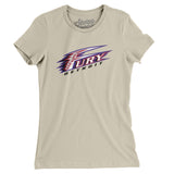 Detroit Fury Arena Football Women's T-Shirt-Allegiant Goods Co. Vintage Sports Apparel