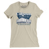 Richfield Ohio Coliseum Women's T-Shirt-Soft Cream-Allegiant Goods Co. Vintage Sports Apparel