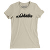 Baltimore Blades Hockey Women's T-Shirt-Soft Cream-Allegiant Goods Co. Vintage Sports Apparel