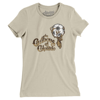 Caribous of Colorado Soccer Women's T-Shirt-Allegiant Goods Co. Vintage Sports Apparel