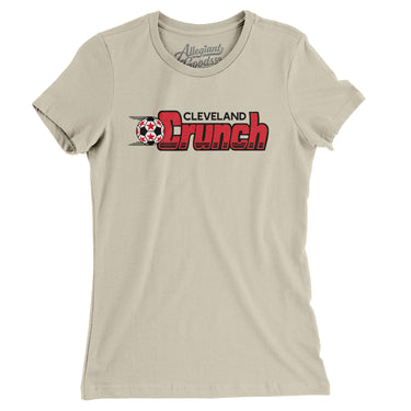 Cleveland Crunch Soccer Women's T-Shirt-Allegiant Goods Co. Vintage Sports Apparel