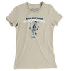 San Antonio Gunslingers Football Women's T-Shirt-Soft Cream-Allegiant Goods Co. Vintage Sports Apparel