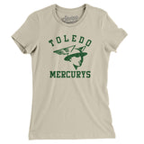 Toledo Mercurys Hockey Women's T-Shirt-Allegiant Goods Co. Vintage Sports Apparel