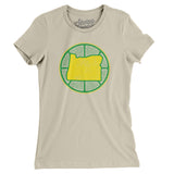 Oregon Basketball Women's T-Shirt-Allegiant Goods Co. Vintage Sports Apparel