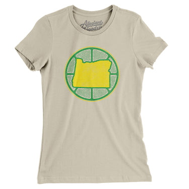 Oregon Basketball Women's T-Shirt-Allegiant Goods Co. Vintage Sports Apparel