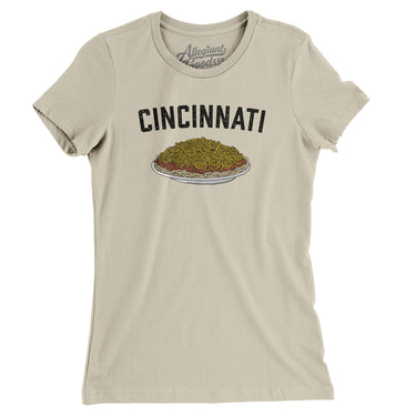Cincinnati Chili Women's T-Shirt-Allegiant Goods Co. Vintage Sports Apparel