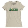 Boston Bolts Lacrosse Women's T-Shirt-Soft Cream-Allegiant Goods Co. Vintage Sports Apparel