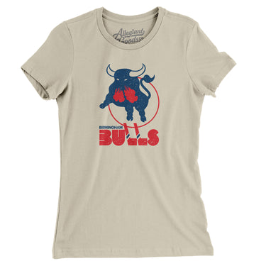 Birmingham Bulls Hockey Women's T-Shirt-Allegiant Goods Co. Vintage Sports Apparel