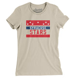 Syracuse Stars Hockey Women's T-Shirt-Allegiant Goods Co. Vintage Sports Apparel