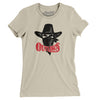 Arizona/Oklahoma Outlaws Football Women's T-Shirt-Soft Cream-Allegiant Goods Co. Vintage Sports Apparel
