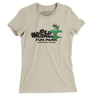 Old Indiana Fun Park Amusement Park Women's T-Shirt-Allegiant Goods Co. Vintage Sports Apparel