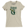 Pittsburgh Gladiators Arena Football Women's T-Shirt-Soft Cream-Allegiant Goods Co. Vintage Sports Apparel