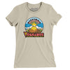 Billings Volcanos Basketball Women's T-Shirt-Soft Cream-Allegiant Goods Co. Vintage Sports Apparel