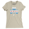 Chi-rish Shamrock Women's T-Shirt-Soft Cream-Allegiant Goods Co. Vintage Sports Apparel