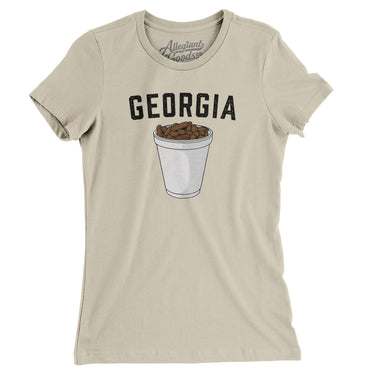 Georgia Boiled Peanuts Women's T-Shirt-Allegiant Goods Co. Vintage Sports Apparel