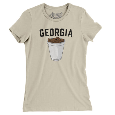 Georgia Boiled Peanuts Women's T-Shirt-Soft Cream-Allegiant Goods Co. Vintage Sports Apparel