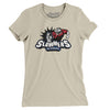 Alabama Slammers Hockey Women's T-Shirt-Soft Cream-Allegiant Goods Co. Vintage Sports Apparel