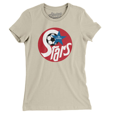 St. Louis Stars Soccer Women's T-Shirt-Allegiant Goods Co. Vintage Sports Apparel