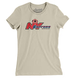 New York Express Soccer Women's T-Shirt-Allegiant Goods Co. Vintage Sports Apparel