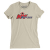 New York Express Soccer Women's T-Shirt-Soft Cream-Allegiant Goods Co. Vintage Sports Apparel