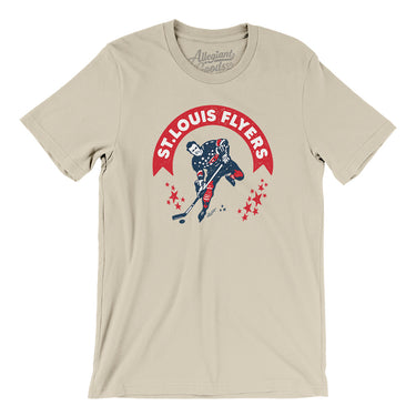 St. Louis Flyers Hockey Men/Unisex T-Shirt-Allegiant Goods Co. Vintage Sports Apparel