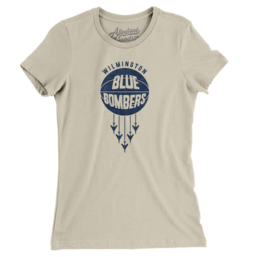 Wilmington Blue Bombers Basketball Women's T-Shirt-Allegiant Goods Co. Vintage Sports Apparel