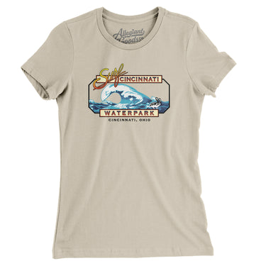 Surf Cincinnati Amusement Park Women's T-Shirt-Allegiant Goods Co. Vintage Sports Apparel