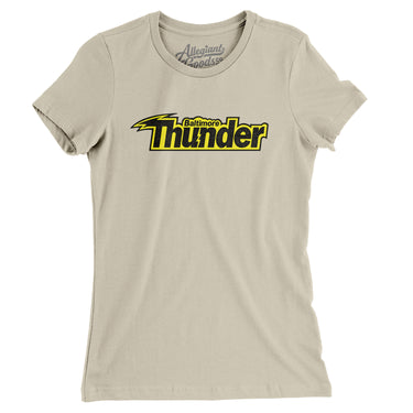 Baltimore Thunder Lacrosse Women's T-Shirt-Allegiant Goods Co. Vintage Sports Apparel