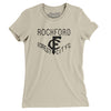 Rockford Forest Citys Baseball Women's T-Shirt-Soft Cream-Allegiant Goods Co. Vintage Sports Apparel
