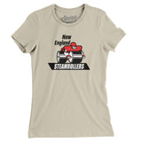 New England Steamrollers Football Women's T-Shirt-Allegiant Goods Co. Vintage Sports Apparel
