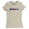 Washington Power Lacrosse Women's T-Shirt-Soft Cream-Allegiant Goods Co. Vintage Sports Apparel