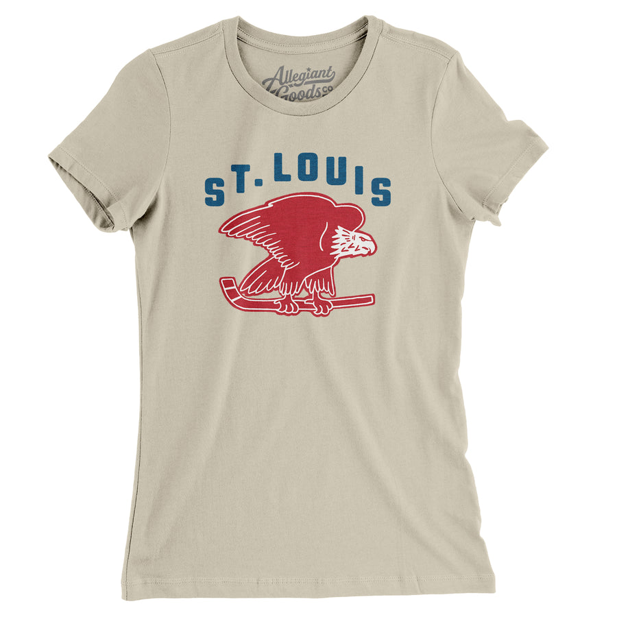 Mtr St. Louis Eagles Hockey Women's T-Shirt Soft Cream / XL