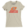 Houston Hurricane Soccer Women's T-Shirt-Soft Cream-Allegiant Goods Co. Vintage Sports Apparel