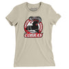 Empire State Cobras Roller Hockey Women's T-Shirt-Soft Cream-Allegiant Goods Co. Vintage Sports Apparel