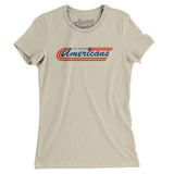Las Vegas Americans Soccer Women's T-Shirt-Allegiant Goods Co. Vintage Sports Apparel