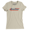 Las Vegas Americans Soccer Women's T-Shirt-Soft Cream-Allegiant Goods Co. Vintage Sports Apparel