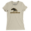 Dallas Stallions Roller Hockey Women's T-Shirt-Soft Cream-Allegiant Goods Co. Vintage Sports Apparel