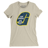 Flint Generals Hockey Women's T-Shirt-Allegiant Goods Co. Vintage Sports Apparel